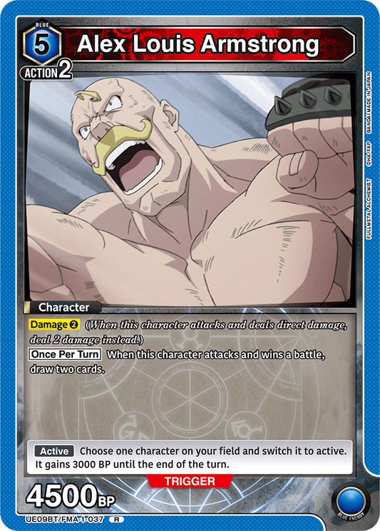Alex Louis Armstrong (Character) (UE09BT/FMA-1-037) (R)