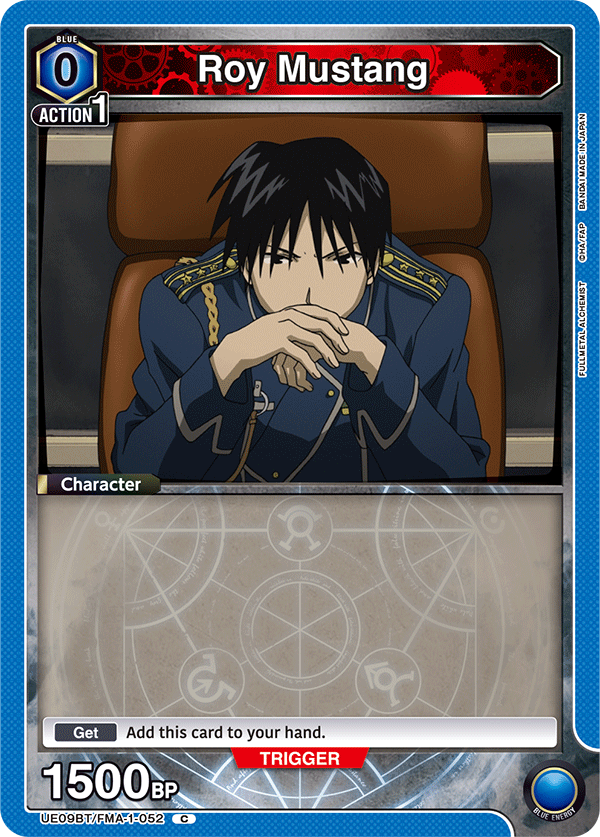 Roy Mustang (Character) (UE09BT/FMA-1-052) (C)