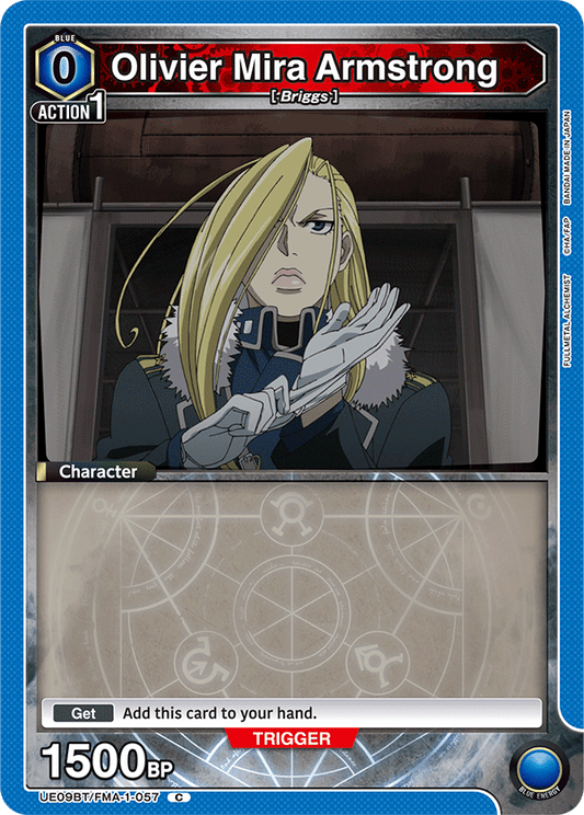 Olivier Mira Armstrong (Character) (UE09BT/FMA-1-057) (C)