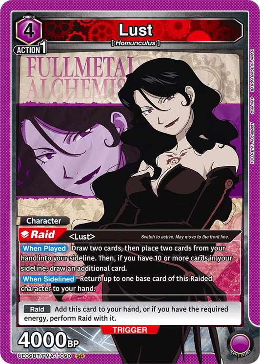 Lust (Character) (UE09BT/FMA-1-090) (SR)