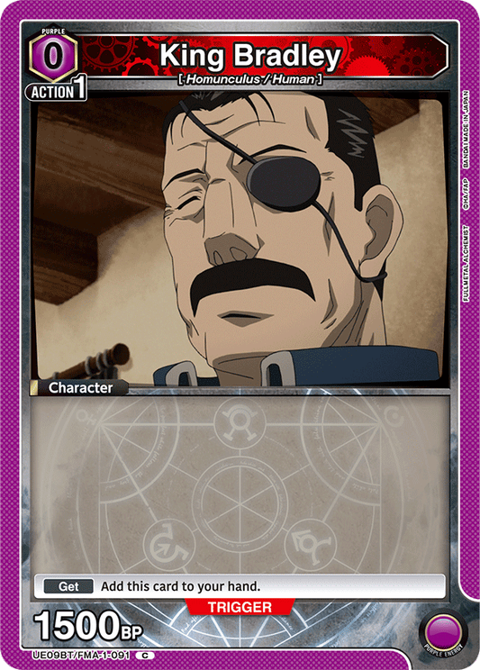 King Bradley (Character) (UE09BT/FMA-1-091) (C)