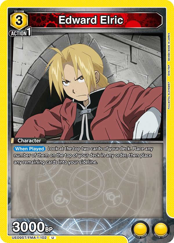 Edward Elric (Character) (UE09ST/FMA-1-102) (U)