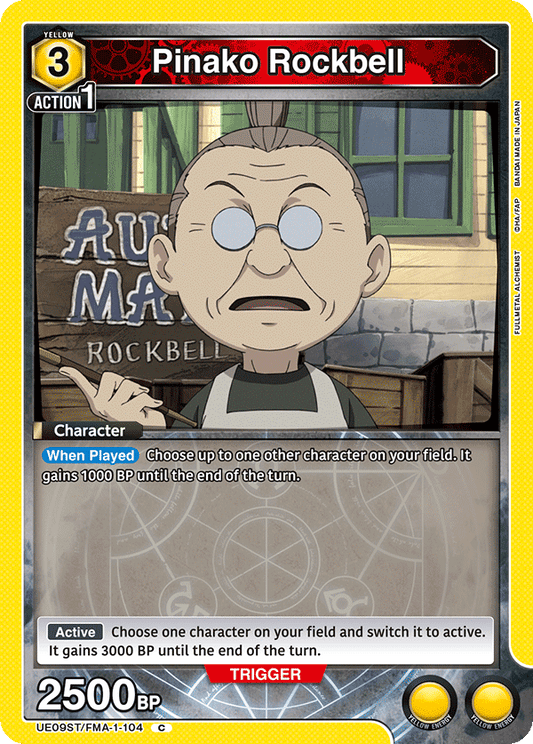 Pinako Rockbell (Character) (UE09ST/FMA-1-104) (C)