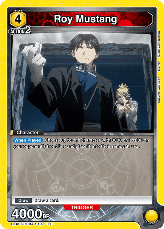Roy Mustang (Character) (UE09ST/FMA-1-107) (R)