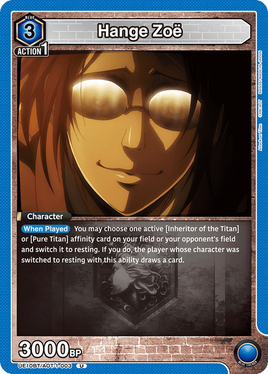 Hange Zoë (Character) (UE10BT/AOT-1-003) (U)