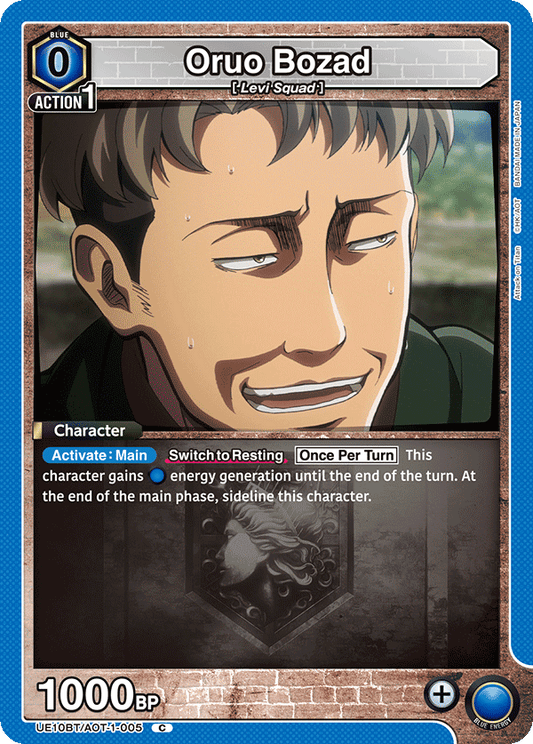 Oruo Bozad (Character) (UE10BT/AOT-1-005) (C)