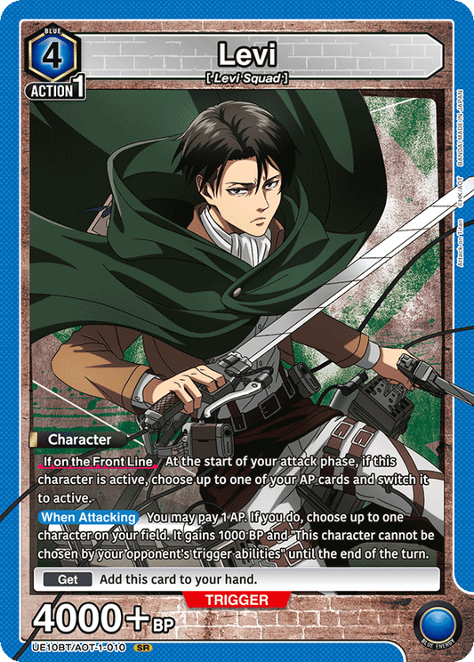 Levi (Character) (UE10BT/AOT-1-010) (SR)