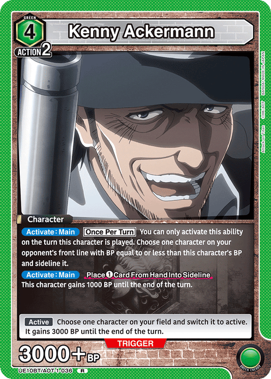 Kenny Ackermann (Character) (UE10BT/AOT-1-036) (R)