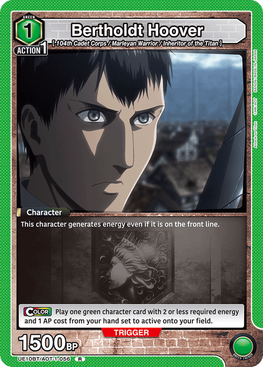 Bertholdt Hoover (Character) (UE10BT/AOT-1-056) (R)