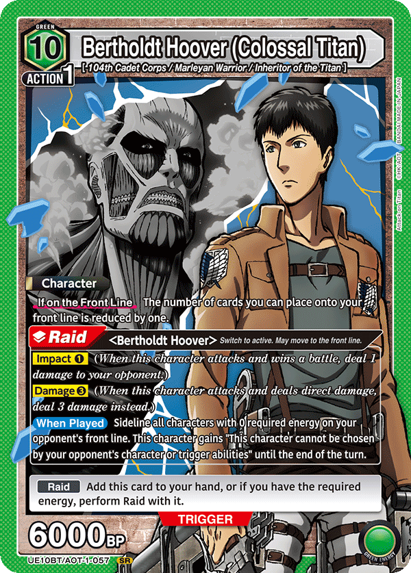 Bertholdt Hoover (Colossal Titan) (UE10BT/AOT-1-057) (SR)