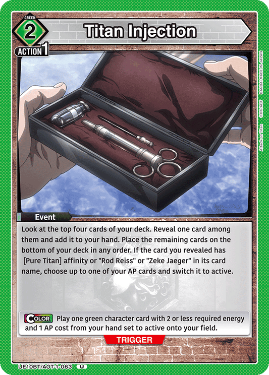 Titan Injection (Event) (UE10BT/AOT-1-063) (U)