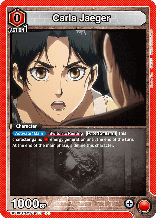 Carla Jaeger (Character) (UE10BT/AOT-1-068) (U)