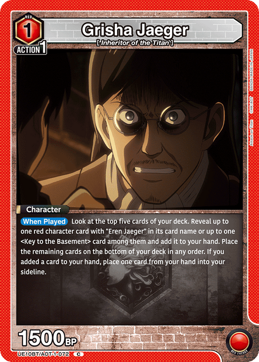 Grisha Jaeger (Character) (UE10BT/AOT-1-072) (C)