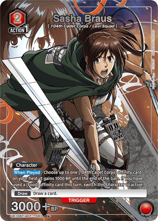 Sasha Braus (UE10BT/AOT-1-082) (R) (Alternate Art)