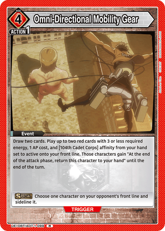 Omni-Directional Mobility Gear (Event) (UE10BT/AOT-1-099 (R)