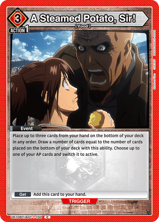 A Steamed Potato, Sir! (Event) (UE10BT/AOT-1-100) (C)