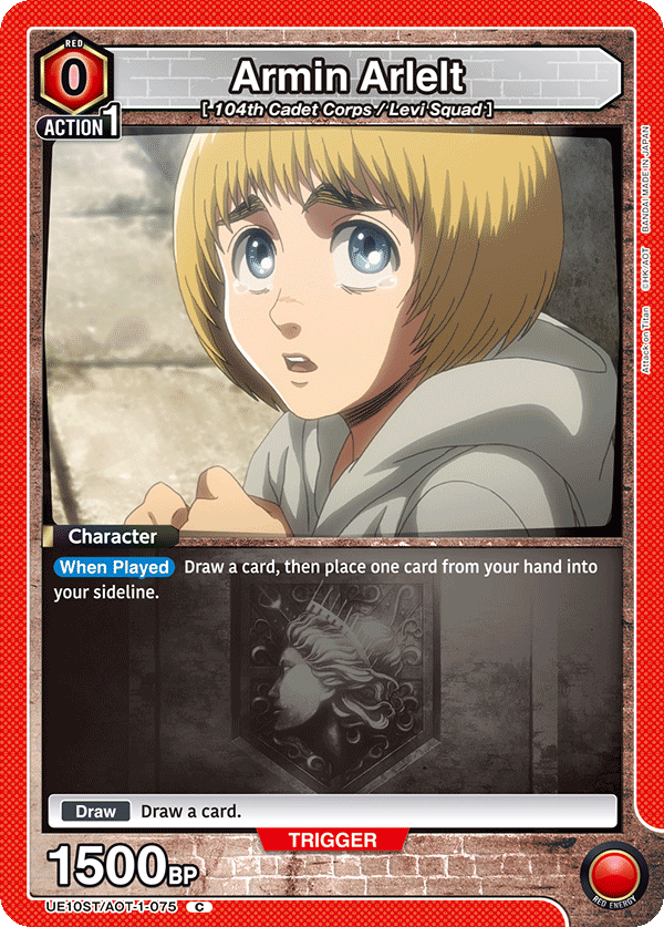 Armin Arlelt (Character) (UE10ST/AOT-1-075) (C)