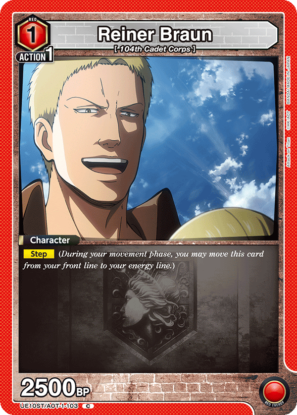Reiner Braun (Character) (UE10ST/AOT-1-103) (C)