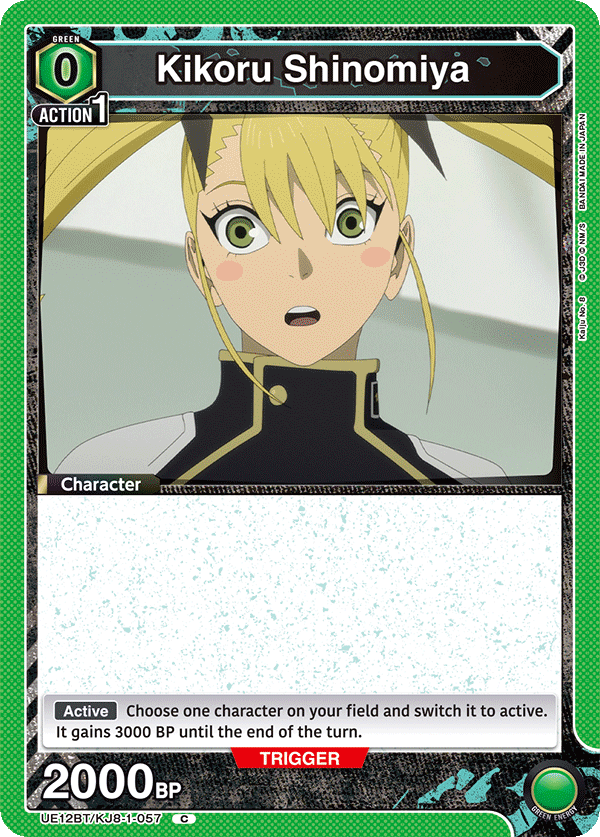 Kikoru Shinomiya (Character)(UE12BT/KJ8-1-057) (C)