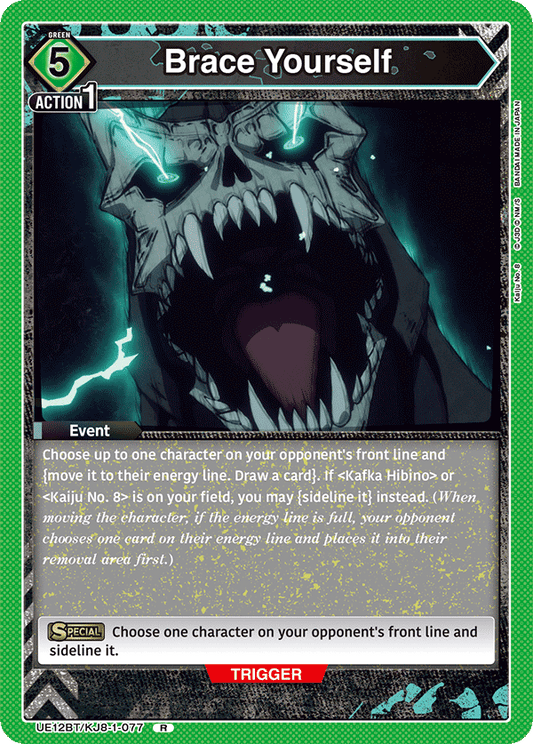 Brace Yourself (Event)(UE12BT/KJ8-1-077) (R)