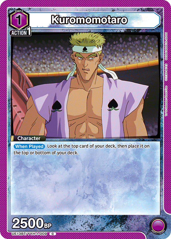 Kuromomotaro (Character)(UE13BT/YYH-1-009) (C)