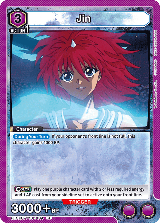 Jin (Character)(UE13BT/YYH-1-014) (U)