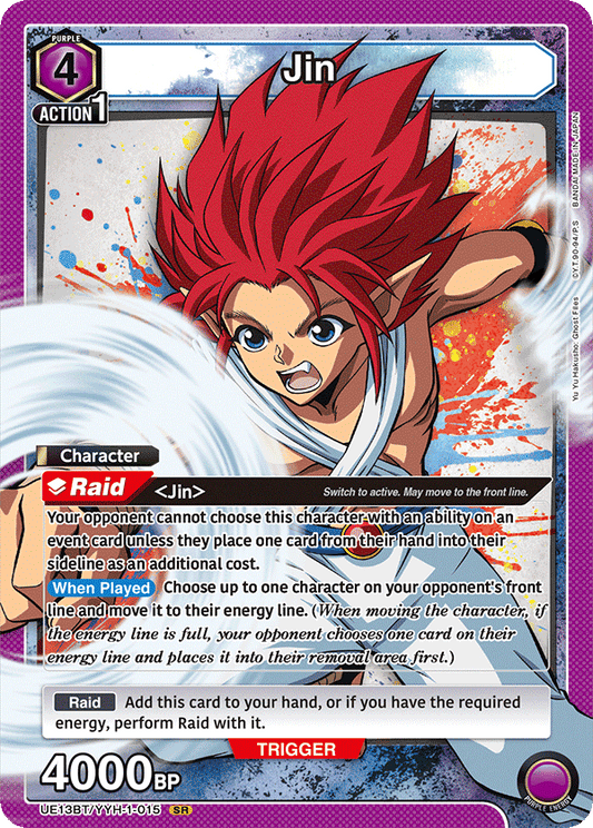 Jin (Character)(UE13BT/YYH-1-015) (SR)