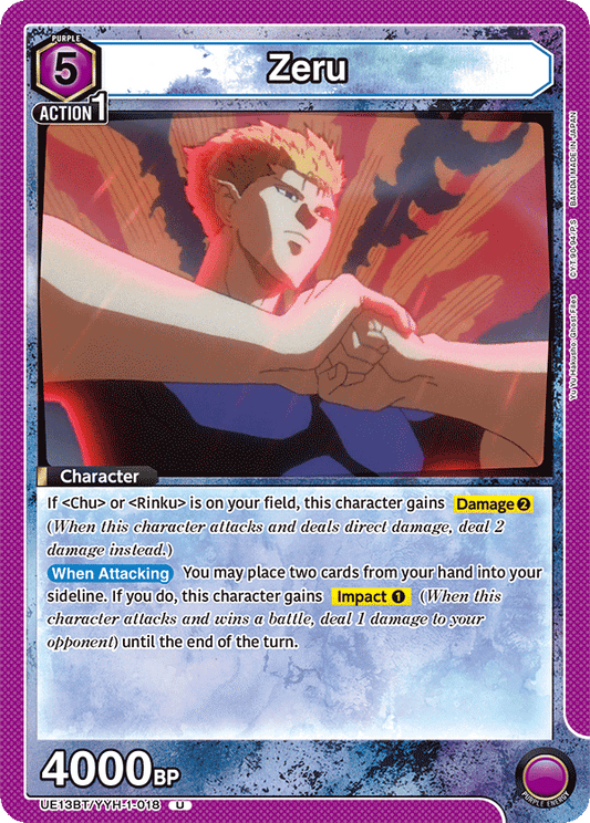 Zeru (Character)(UE13BT/YYH-1-018) (U)