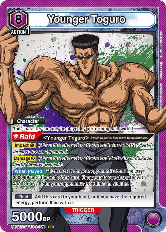 Younger Toguro (Character)(UE13BT/YYH-1-025) (SR)