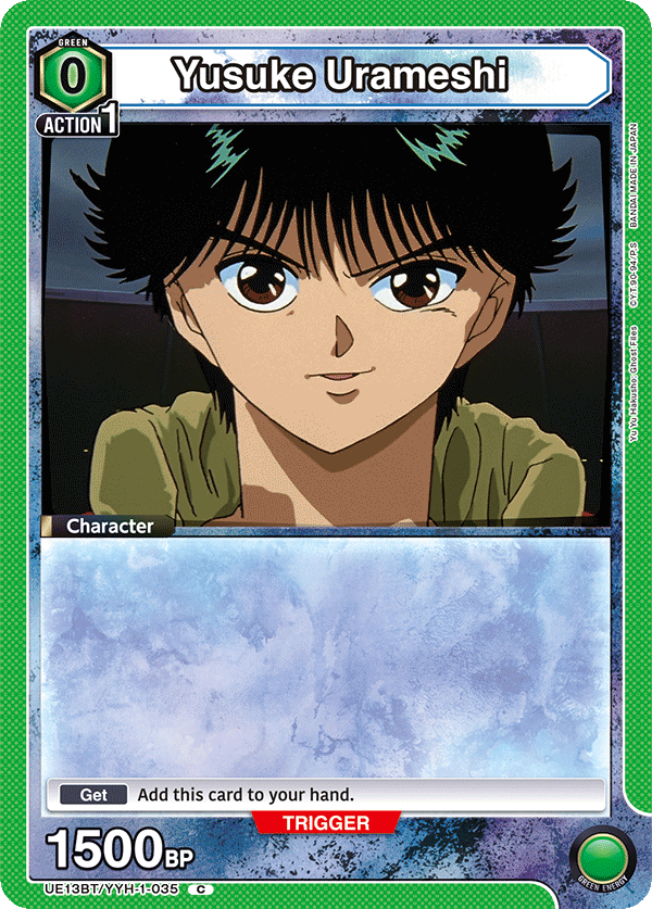 Yusuke Urameshi (Character)(UE13BT/YYH-1-035) (C)