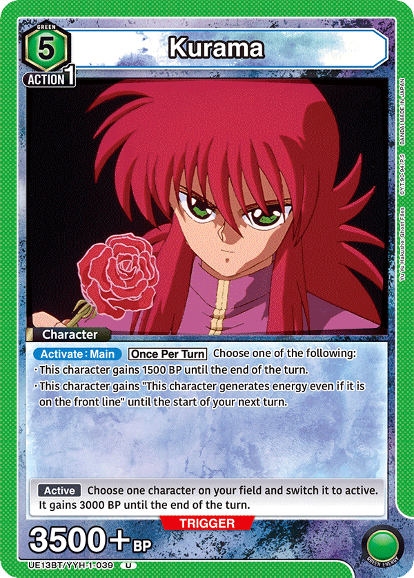 Kurama (Character)(UE13BT/YYH-1-039) (U)