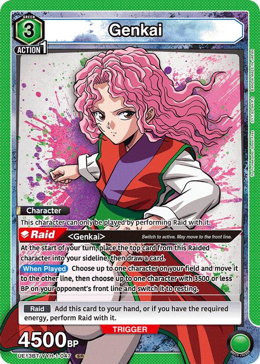 Genkai (Character)(UE13BT/YYH-1-047) (SR)