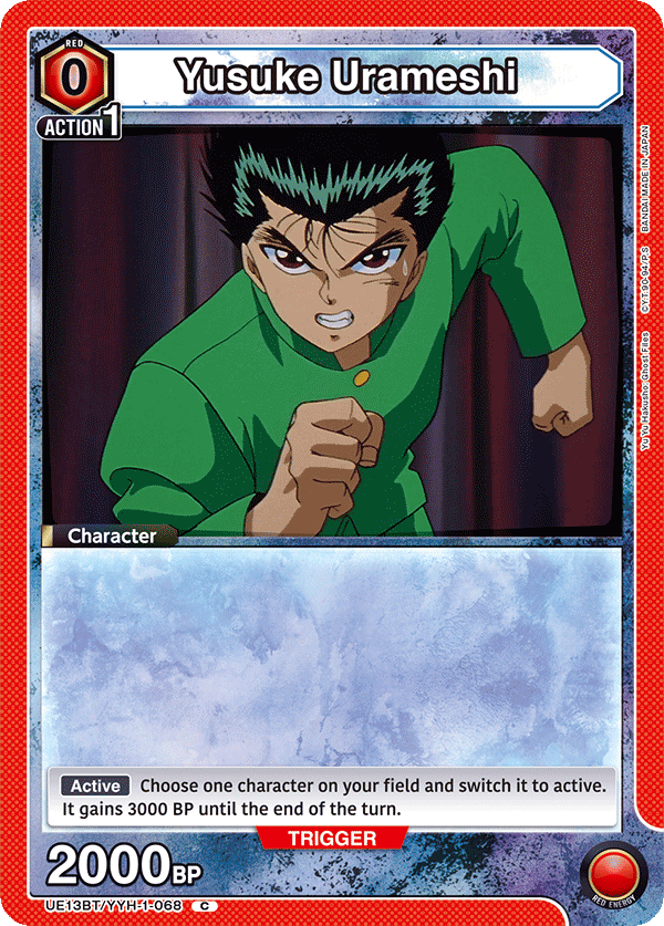 Yusuke Urameshi (Character)(UE13BT/YYH-1-068) (C)
