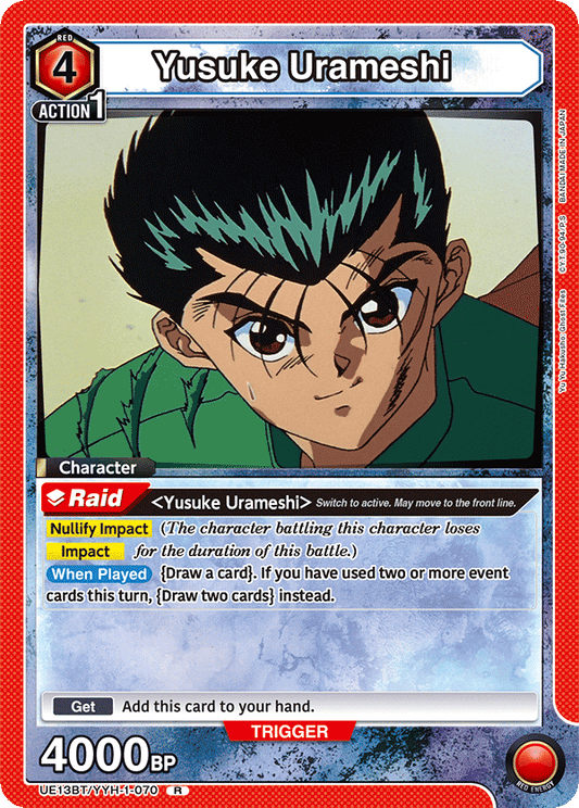 Yusuke Urameshi (Character)(UE13BT/YYH-1-070) (R)