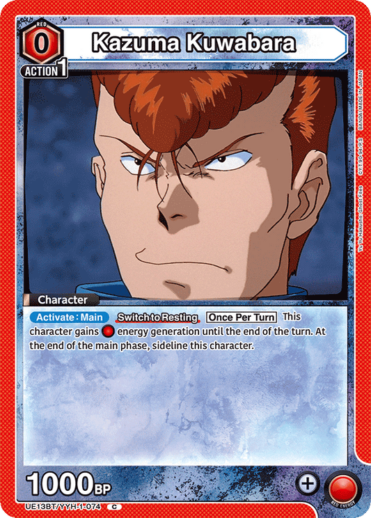 Kazuma Kuwabara (Character)(UE13BT/YYH-1-074) (C)