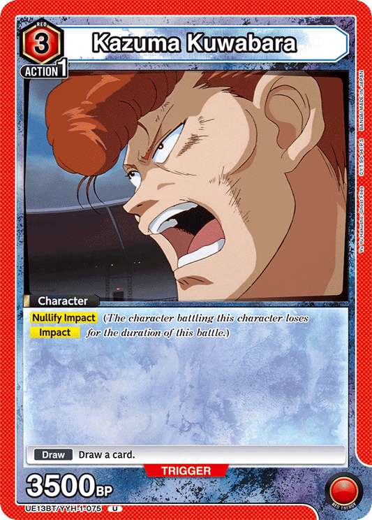 Kazuma Kuwabara (Character)(UE13BT/YYH-1-075) (U)