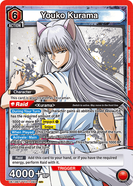 Youko Kurama (Character)(UE13BT/YYH-1-092) (SR)