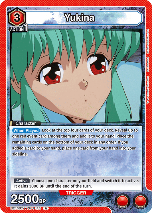 Yukina (Character)(UE13BT/YYH-1-113) (R)