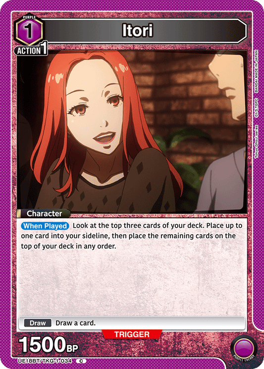 Itori (Character) (UE18BT/TKG-1-034) (C)