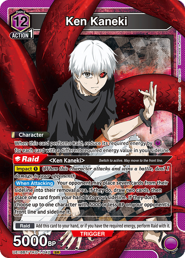 Ken Kaneki (Character) (UE18BT/TKG-1-042) (SR)