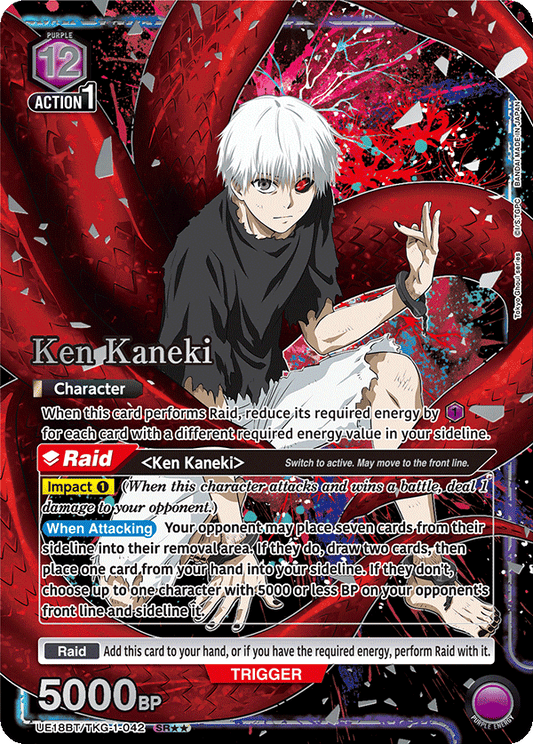 Ken Kaneki (Character) (UE18BT/TKG-1-042) (SR*) (Alternate Art)