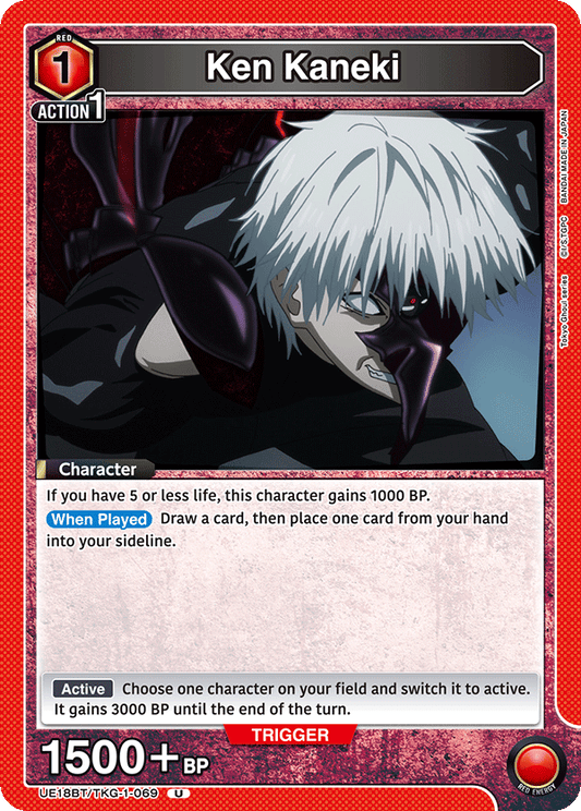 Ken Kaneki (Character) (UE18BT/TKG-1-069) (U)