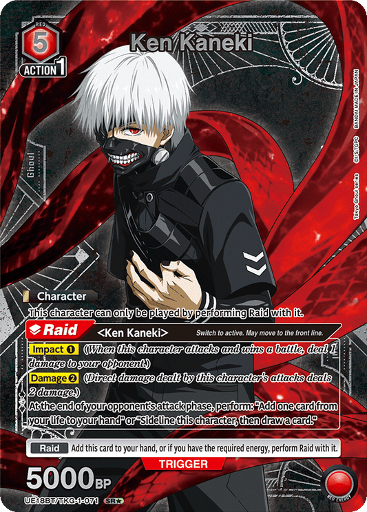 Ken Kaneki (Character) (UE18BT/TKG-1-071) (R*) (Alternate Art)