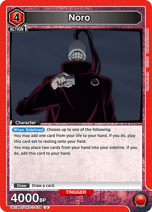 Noro (Character) (UE18BT/TKG-1-079) (U)