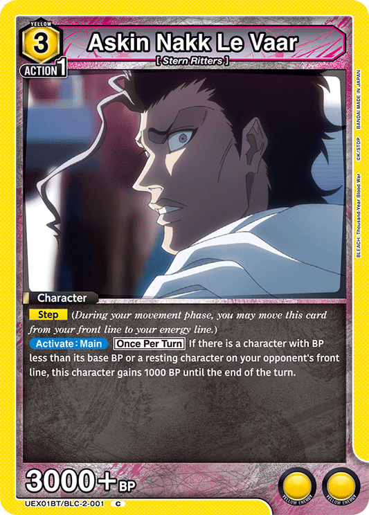 Askin Nakk Le Vaari (Character) (UEX01BT/BLC-2-001) (C)