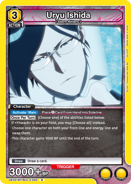 Uryu Ishida (Character) (UEX01BT/BLC-2-002) (R)