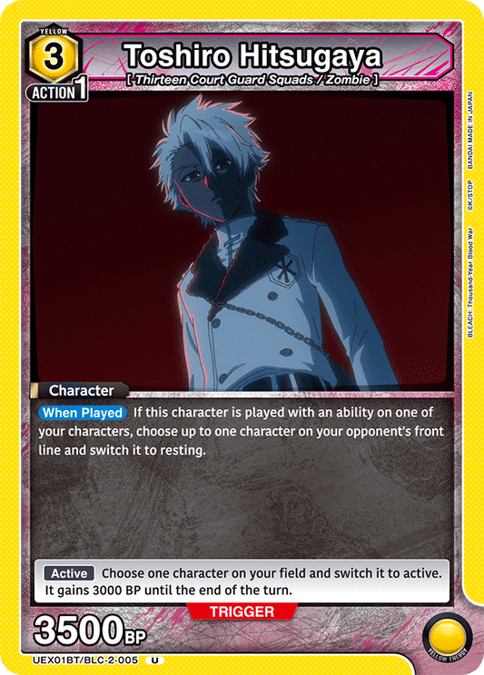 Toshiro Hitsugaya (Character) (UEX01BT/BLC-2-005) (U)