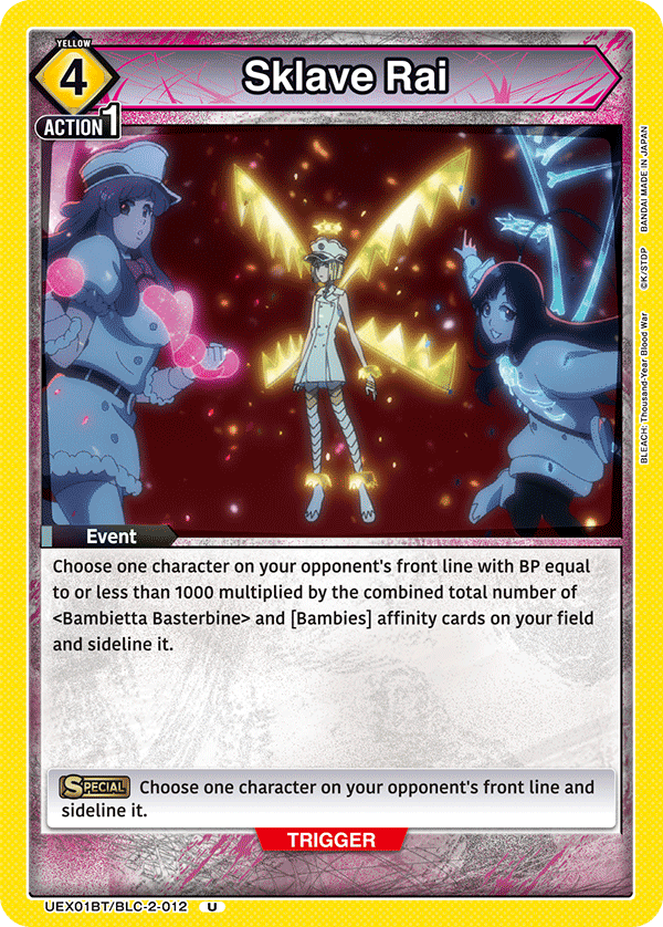 Sklave Rai (Character) (UEX01BT/BLC-2-012) (U)
