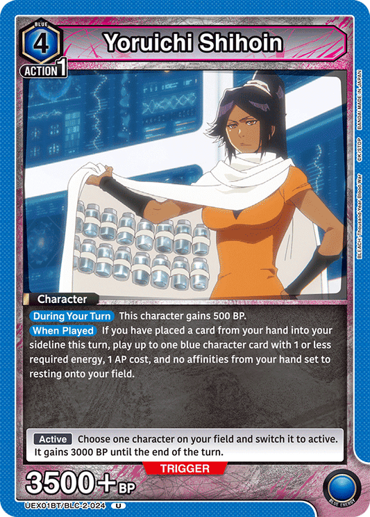 Yoruichi Shihoin (Character) (UEX01BT/BLC-2-024) (U)