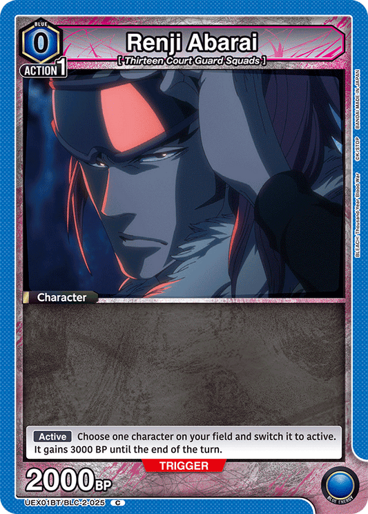 Renji Abarai (Character) (UEX01BT/BLC-2-025) (C)